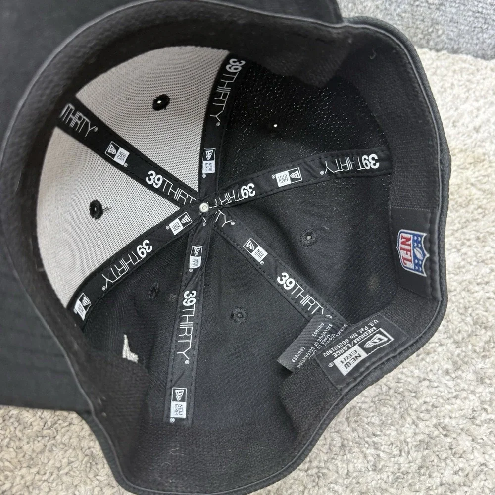 New Era 39thirty Baltimore Ravens AFC fitted hat cap on-field headwear Med/Large